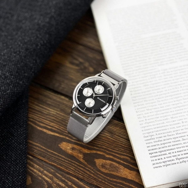 Guardo 012015-1 Silver-Black