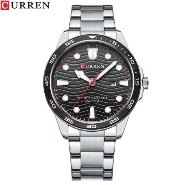Curren 8426 Silver-Black