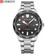 Curren 8426 Silver-Black