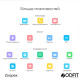 Розумний дитячий годинник Modfit Zoopex Blue