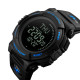 Skmei 1290BU Black-Blue Smart Watch + Compass, 1080-0807, Skmei