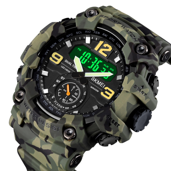 Skmei 1637CMGN Camo Green