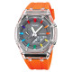 Skmei 2100WTOG White-Orange