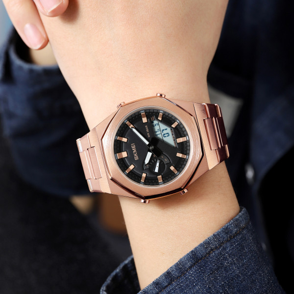 Skmei 1816RGWT Rose Gold-White
