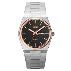 Skmei 9288SIRGBK Silver-Rose Gold-Black