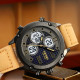 Skmei 1975LLTBNWT Light Brown-White Leather