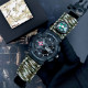Годинник наручний Patriot 005BKSU ЗСУ Чорні Паракордовий ремінець Camo Green+ Коробка.