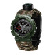 Годинник наручний Patriot 005AGSU ЗСУ  Паракордовий ремінець Camo Green + Коробка