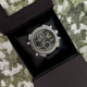 Годинник наручний Patriot 017SIBK Тризуб золото Silver-Black