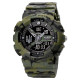 Годинник наручний Patriot 005 Тризуб срібло Camo Green + Коробка.