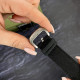 Годинник наручний Awarder Embroidery Silver-Red Black Battery 10ATM