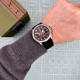 Годинник наручний Awarder Embroidery Silver-Red Black Battery 10ATM