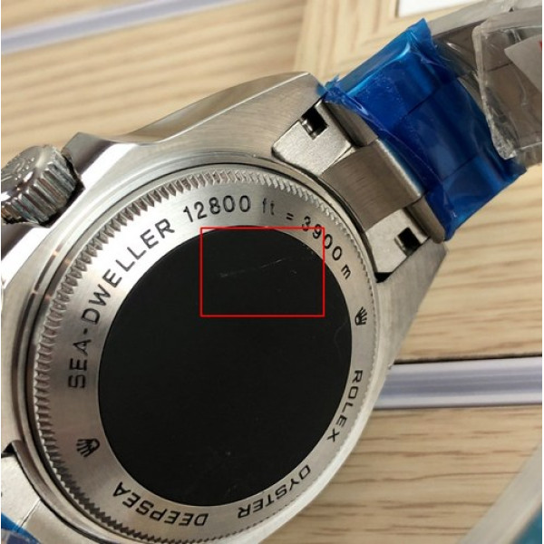 Rolex Deepsea Sea-Dweller Silver-Black-Blue