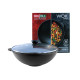 Чавунна сковорода Brizoll WOK 280х96 мм 3.7 л зі скляною кришкою