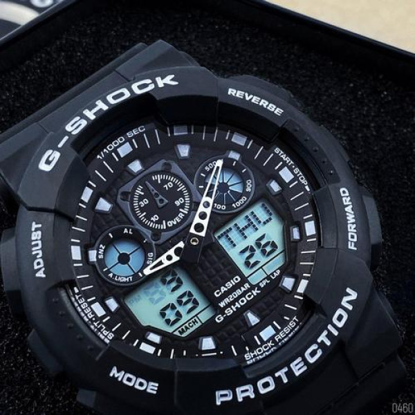 Casio G-Shock GA-100 Black-White
