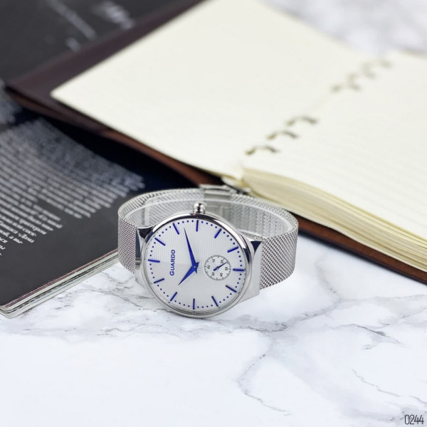 Guardo 012473-(2)-2 Silver-White-Blue
