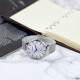 Guardo 012473-(2)-2 Silver-White-Blue