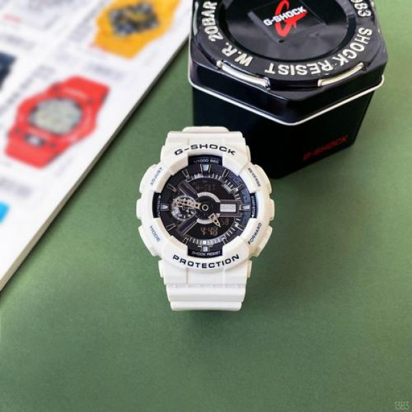 Casio G-Shock GA-110 White-Black New