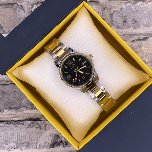 Casio S00A L Silver-Gold-Black