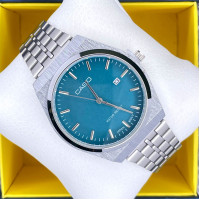 Casio MTP-B145G Silver-Light Blue Rep