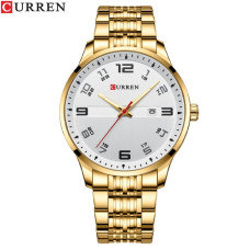 Curren 8411 Gold-White