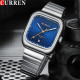 Curren 8460 Silver-Blue