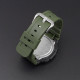 Ремінець для Casio G-Shock GA-2100/2110 Army Green Silver