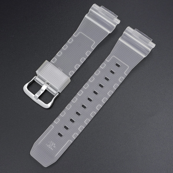 Ремінець для Casio G-Shock GM-2100 GA2100/2110 Translucent Silver