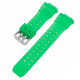 Ремінець для Casio G-Shock GW-9300/9400 Translucent Green Silver