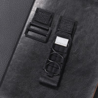 Ремінець для годинника Nylon Pro Black 22 мм