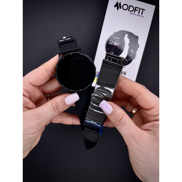 Розумний годинник Modfit Business All Black Mesh 41 мм.