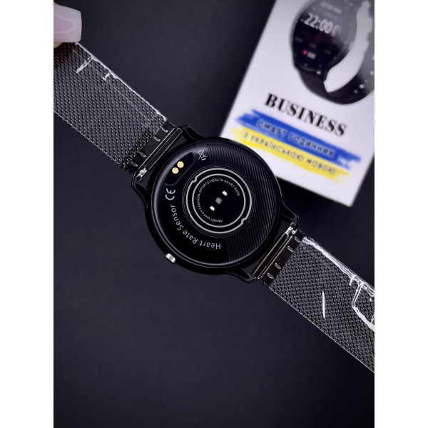 Розумний годинник Modfit Business All Black Mesh 41 мм.