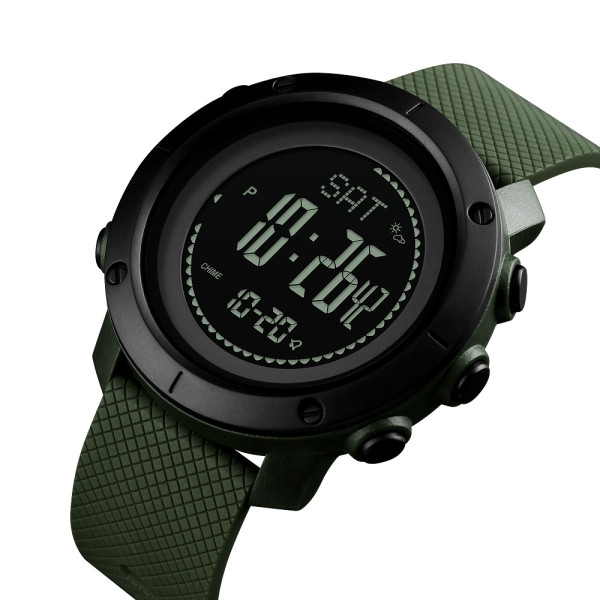 Skmei 1427AG Army Green + Compass