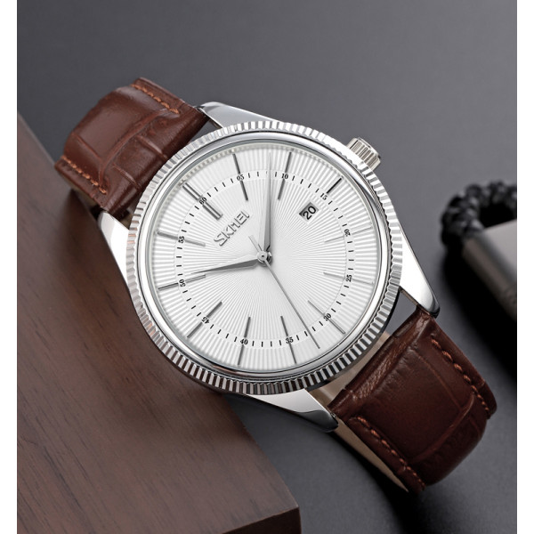 Skmei 9298SISIBN Silver Silver-Brown