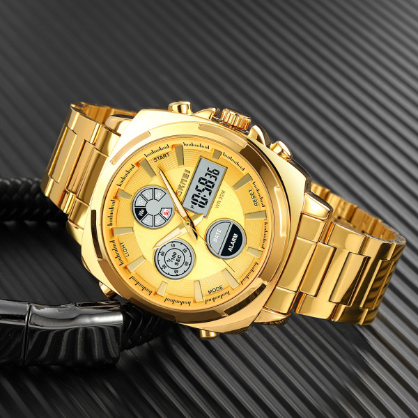 Skmei 1673GDGD Gold-Gold