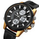 Skmei 2235BKGDWT Black-Gold-White