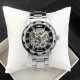 Winner 8012 Diamonds Automatic Silver-Black