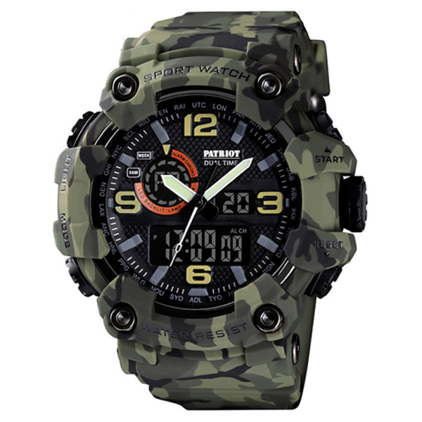 Часы наручные Patriot 002CMGN Camo Green