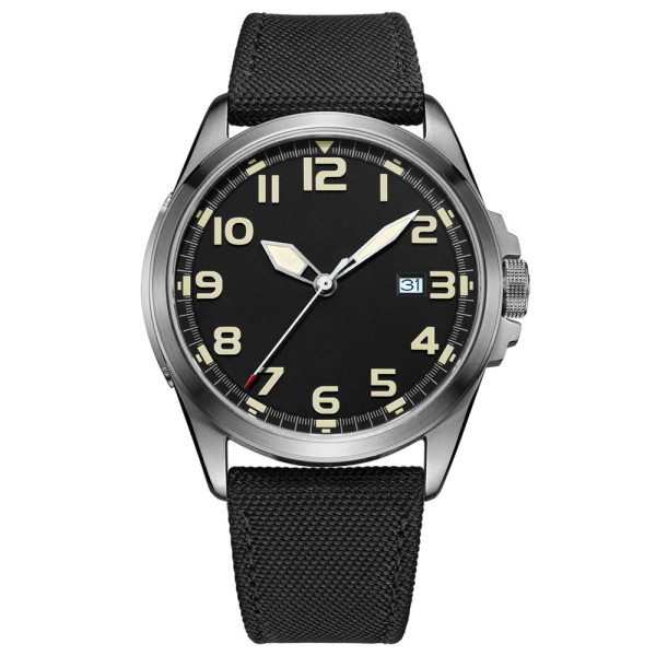 Годинник наручний Ukrwatch Hetman 040SIBK Automatic