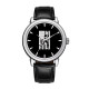 Personalized Football Watch Model 220111 - Custom Leather Band