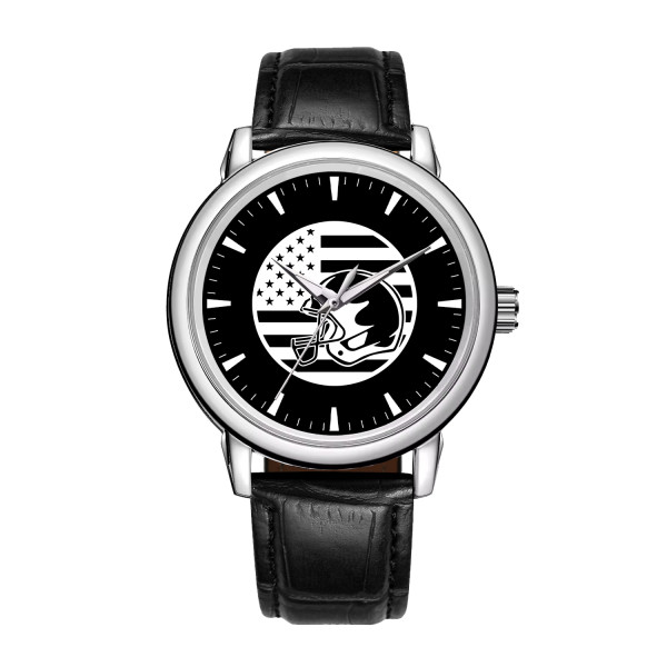 Football Watch with Custom Artwork Model 220112 - Gift for Him