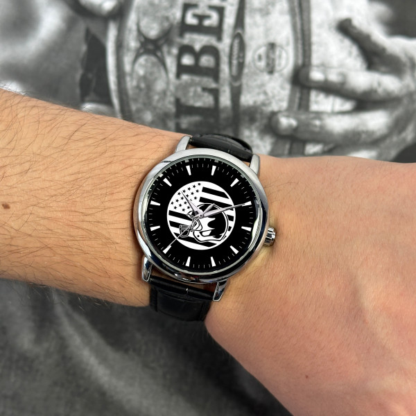 Football Watch with Custom Artwork Model 220112 - Gift for Him