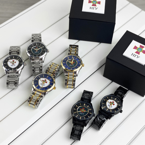 Chronte з логотипом НГУ Black-Gold-White, 1132-0113, Chronte
