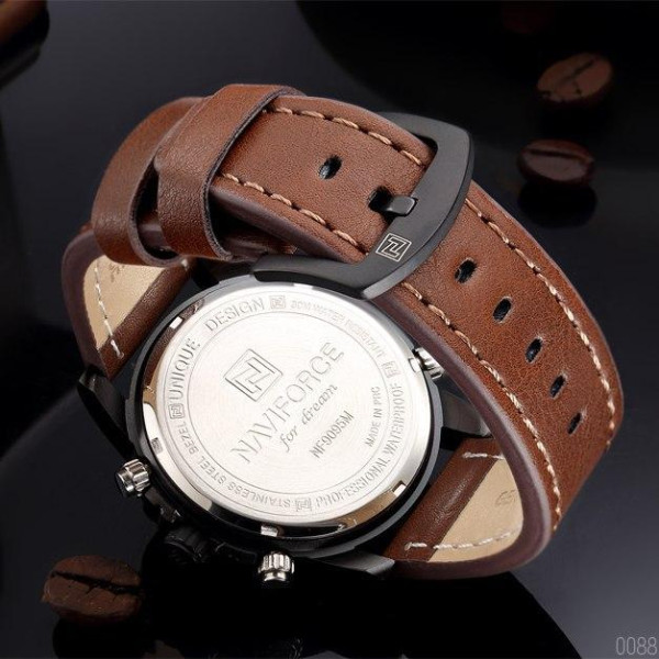 Naviforce NF9095 Black-Dark-Brown
