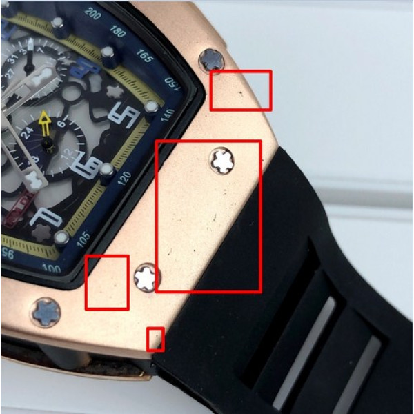 Richard Mille Automatic Gold-Black
