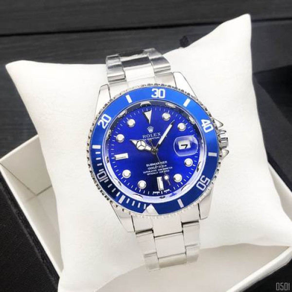 Rolex Submariner 2128 Quarts Silver-Blue