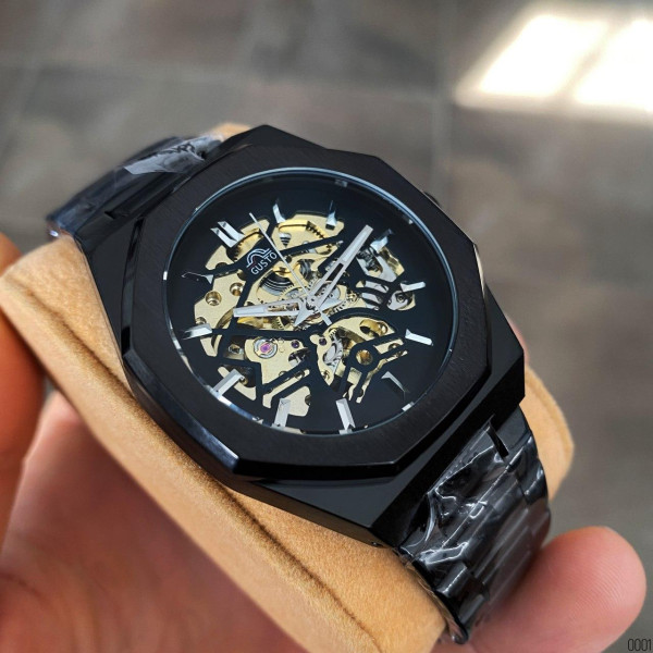 Gusto Skeleton Black-Gold