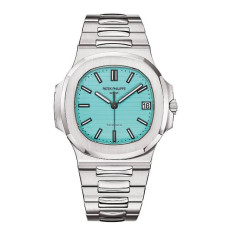 Patek Philippe Nautilus for Tiffany  Silver-Green
