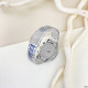 Guardo 011653-2 Silver-Blue-White