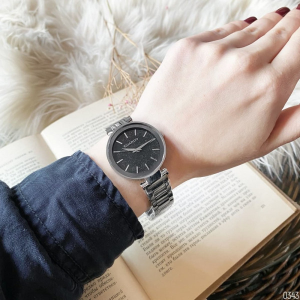 Guardo 012502-1 Silver-Black